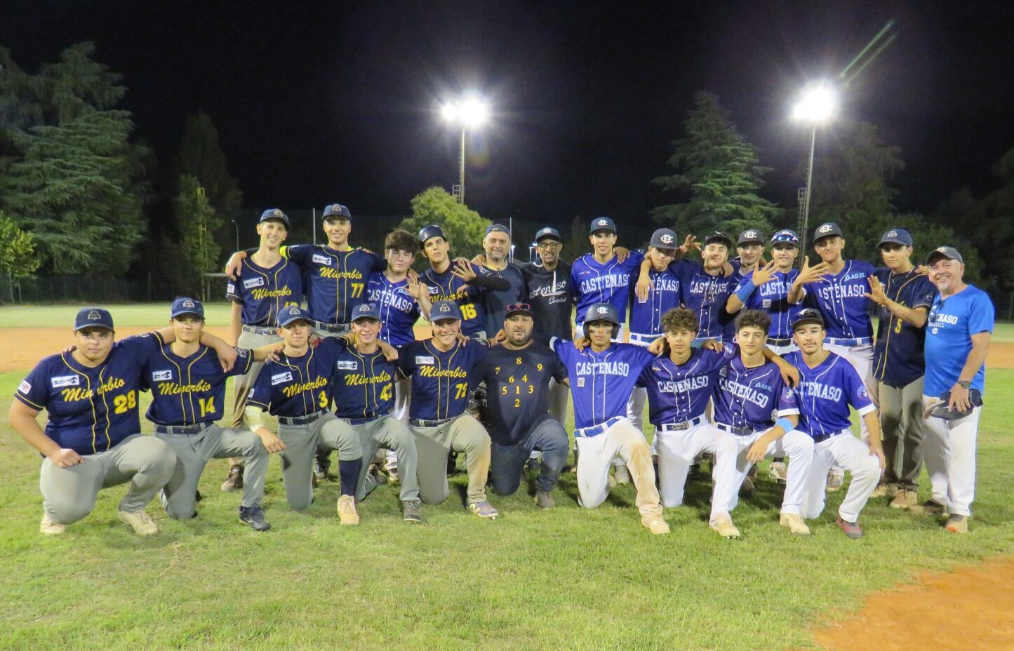 Il Castenaso Baseball saluta l’ultima partita in casa della stagione dell’Under 18: i nostri ringraziamenti
